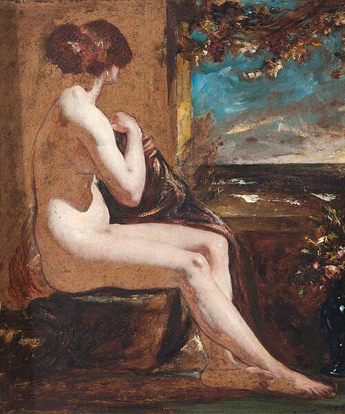 Hero Waiting for Leander, , William Etty