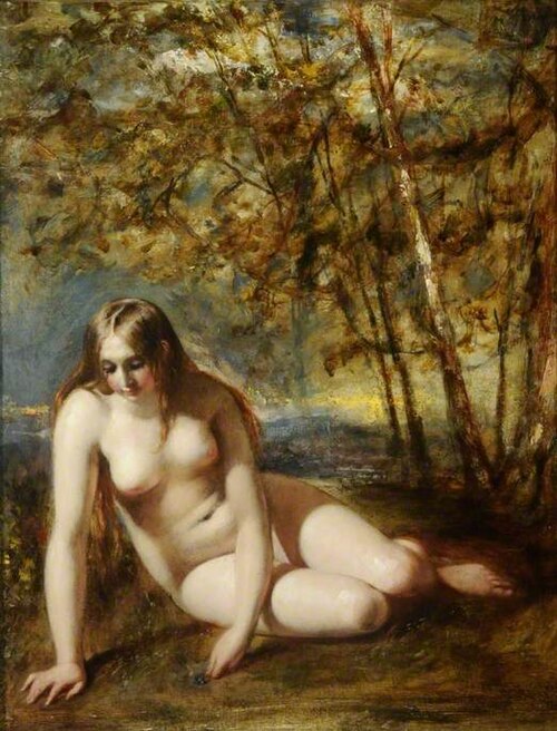 Eve at the Fountain, , William Etty