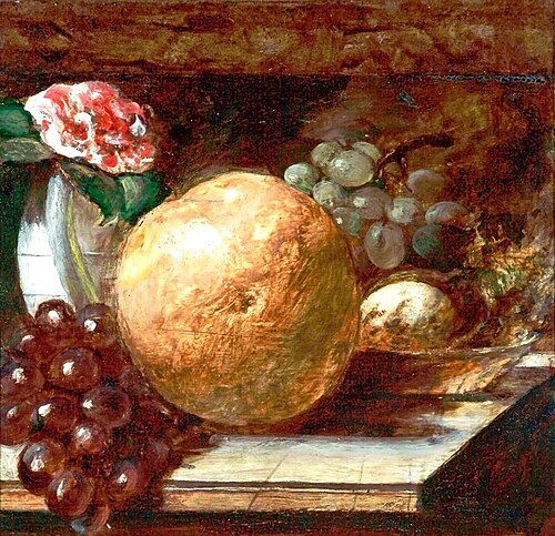 Fruit (Grapefruit and Oranges), , William Etty