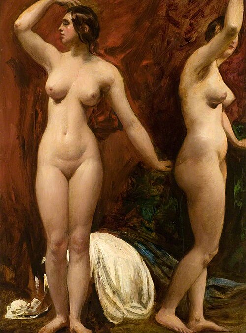 Studies of a Female Model, , William Etty