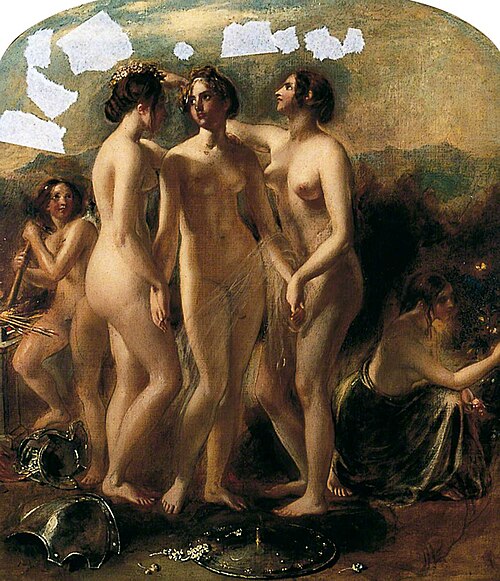 The Graces, , William Etty