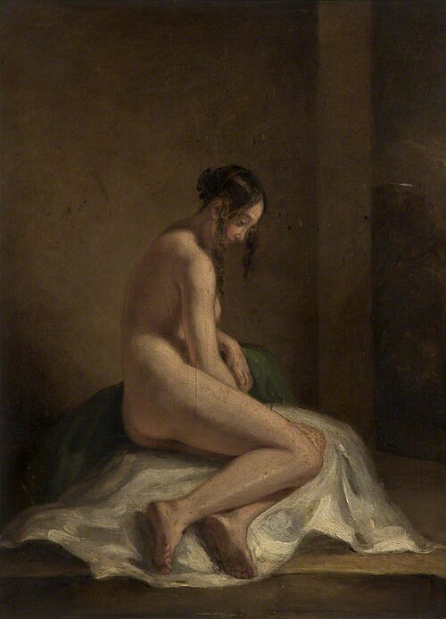 Female Nude Study, , William Etty
