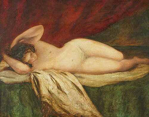 Reclining Model, , William Etty