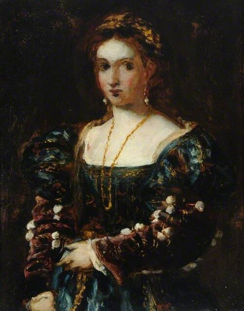 La bella (copy of Titian), , William Etty