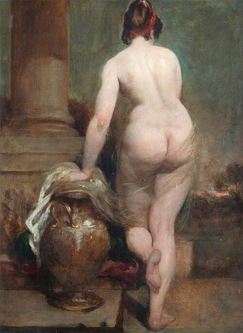 Study of a Female Nude, , William Etty
