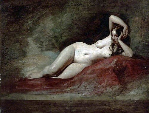 Reclining Figure, , William Etty