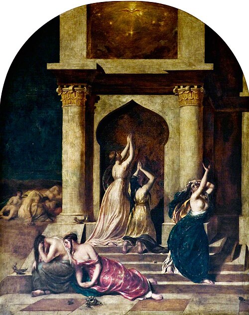 The Wise and Foolish Virgins, , William Etty