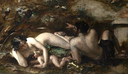 Venus, Vulcan and Cupid, , William Etty