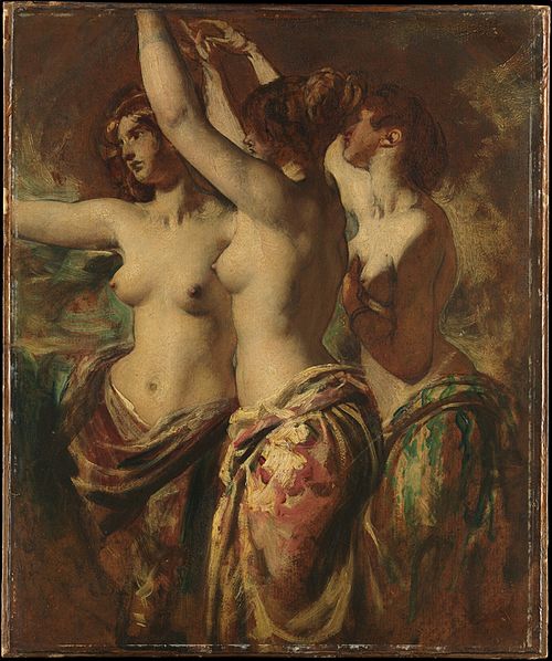 The Three Graces, 1830, William Etty