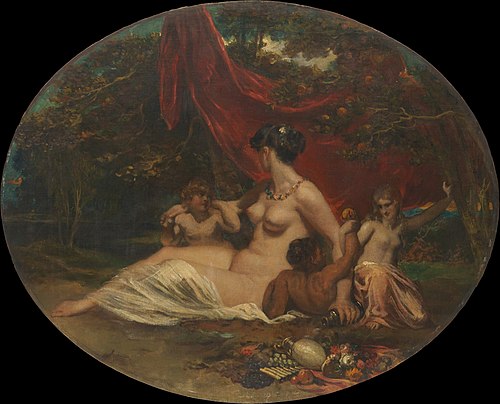 Allegory, 1828, William Etty