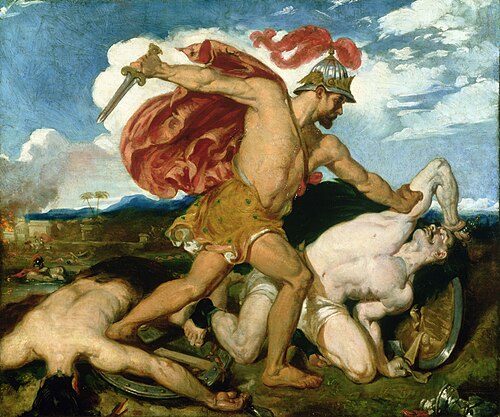 Benaiah, 1829, William Etty