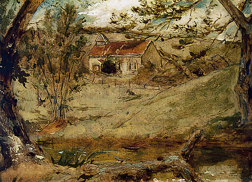 Givendale Church, 1843, William Etty
