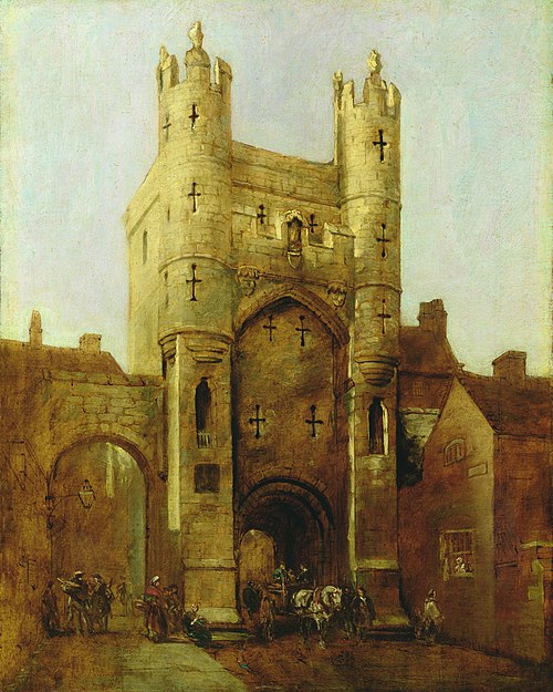 Monk Bar, York, 1832, William Etty