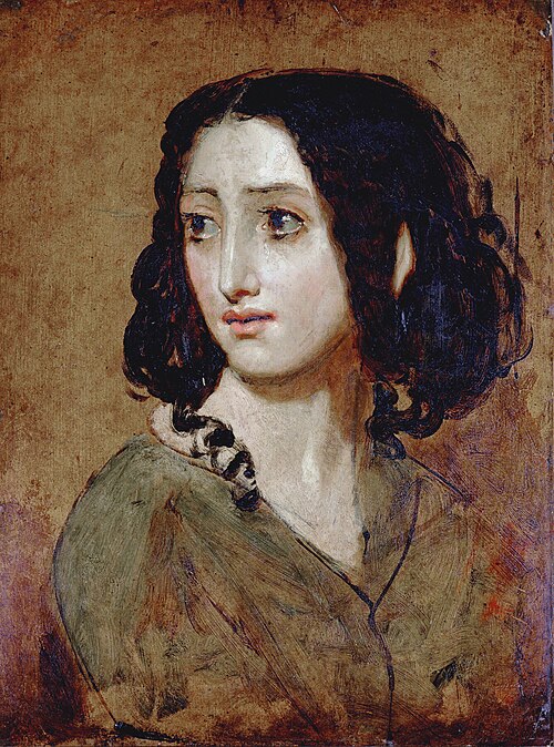 Mademoiselle Rachel, 1841, William Etty