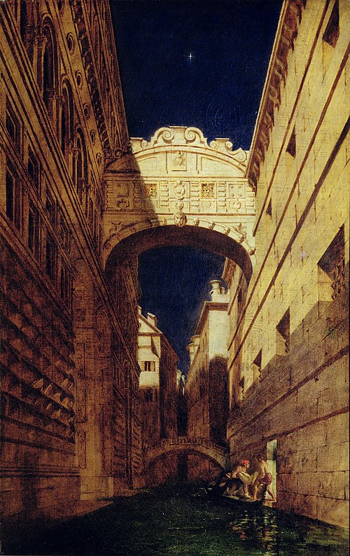 The Bridge of Sighs, 1834, William Etty