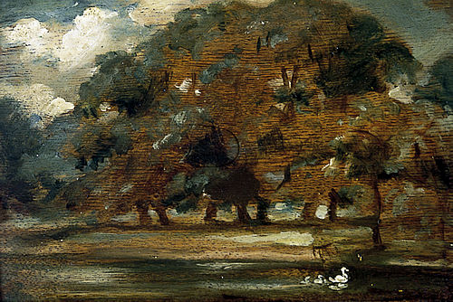 The Fishponds, Givendale, 1843, William Etty