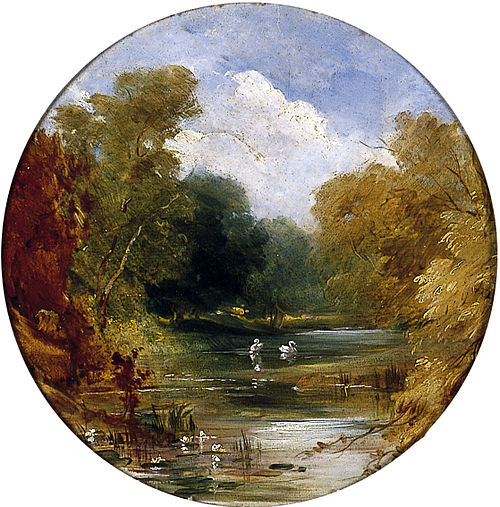 The Plantation at Acomb, York, 1842, William Etty