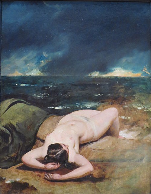 Reclining Female Nude, , William Etty