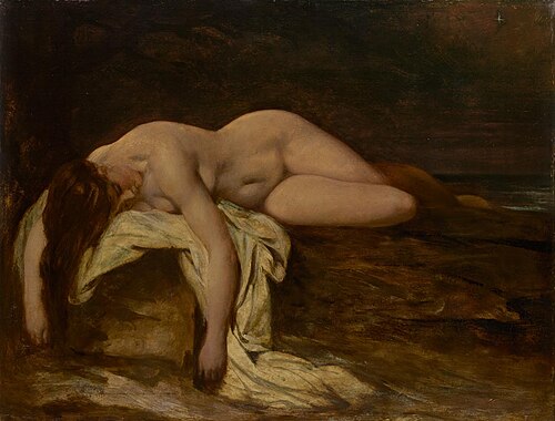 Study for The Deluge, , William Etty