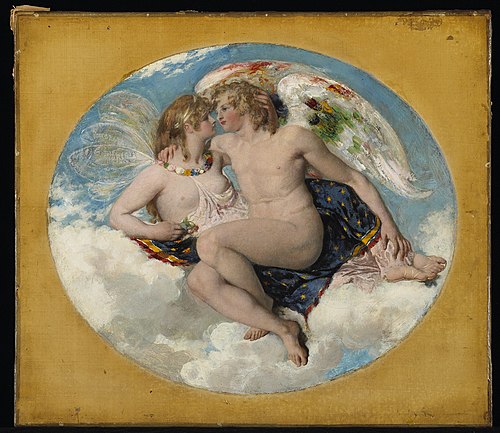 Cupid and Psyche, 1821, William Etty