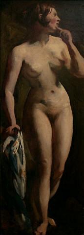 Female nude study, , William Etty