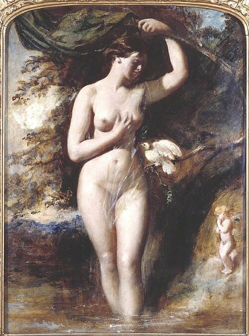 The Fairy of the Fountain, 1845, William Etty