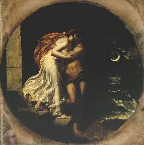 The Parting of Hero and Leander, 1827, William Etty