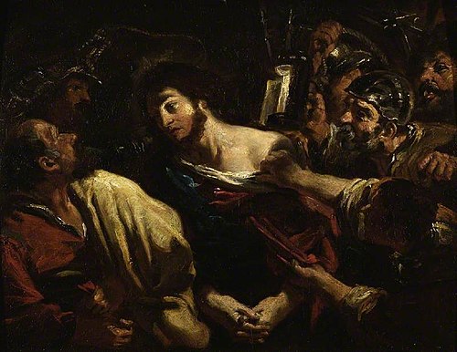 Copy of Guercino's 'Taking of Christ', , William Etty