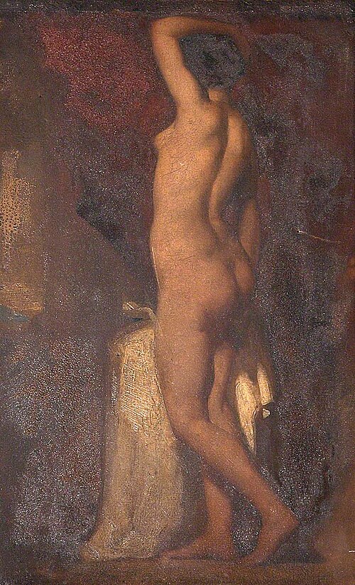 A Standing Female Nude, 1829, William Etty