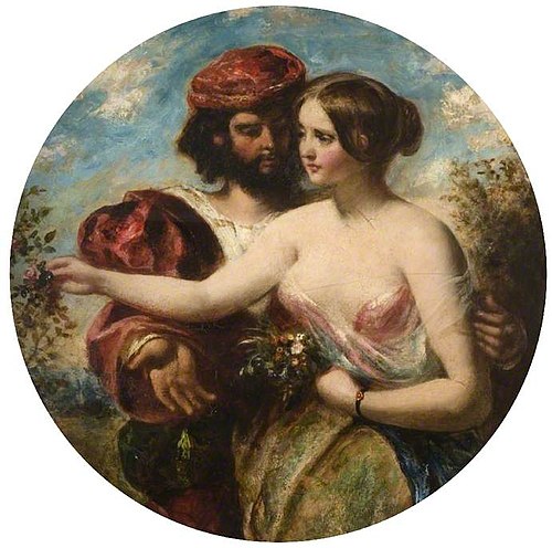 Gather the Rose of Love While Yet 'Tis Time, 1848, William Etty