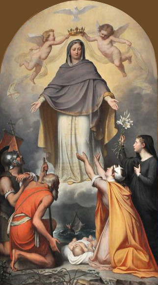 La Vierge consolatrice, 1856, Sébastien-Melchior Cornu