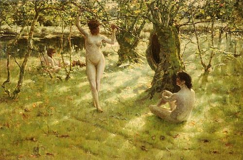 En Arcadie, 1886, Thomas Alexander Harrison