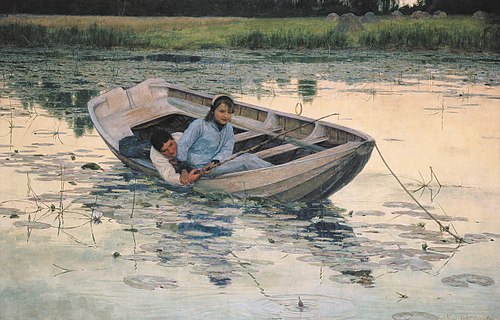 The Amateurs, 1882, Thomas Alexander Harrison