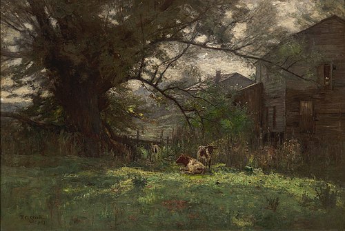 Morning – Old Schofield's Mill, 1889, Theodore Clement Steele