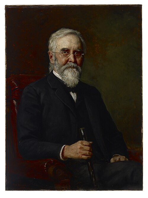 Portrait d'homme, 1889, Theodore Clement Steele