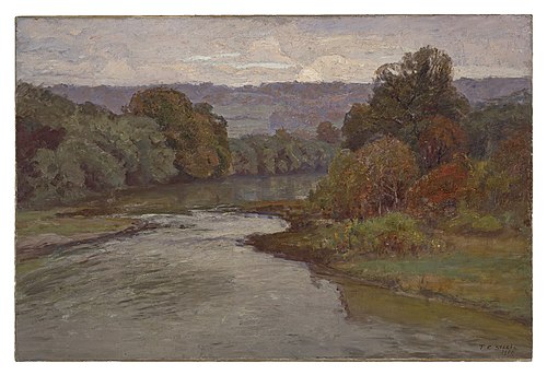 The River, 1906, Theodore Clement Steele