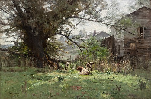Morning--Old Schofield's Mill, 1889, Theodore Clement Steele