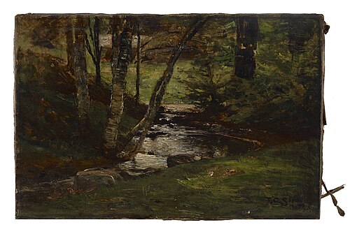 Landscape (Laura's Nook), 1889, Theodore Clement Steele