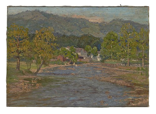 Paysage, 1899, Theodore Clement Steele