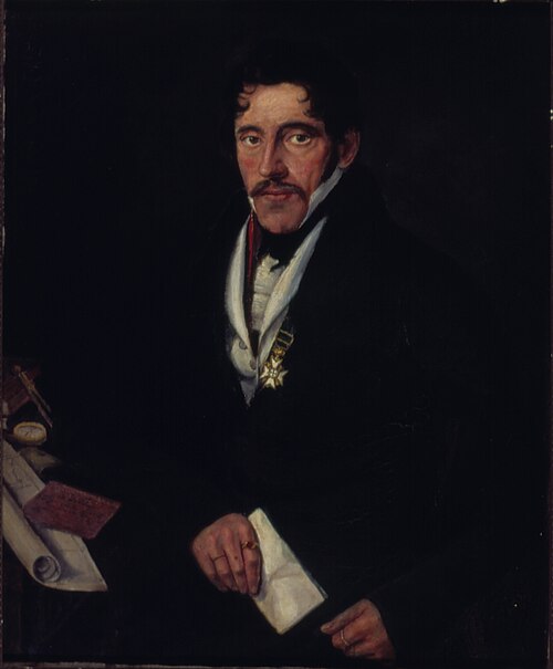 Retrato de Wilhelm Ludwig Von Eschwege (Barão Guilherme de Eschwege), 1901, Bernhard Wiegandt