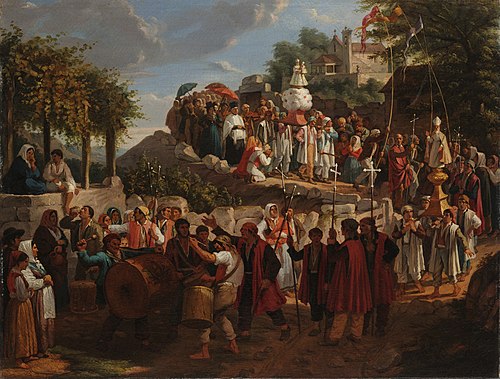 Procissão by Augusto Roquemont, 1832, Auguste Roquemont