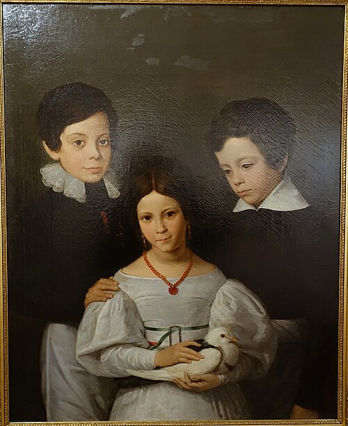 Grupo de família (Pacheco Pereira), 1835, Auguste Roquemont