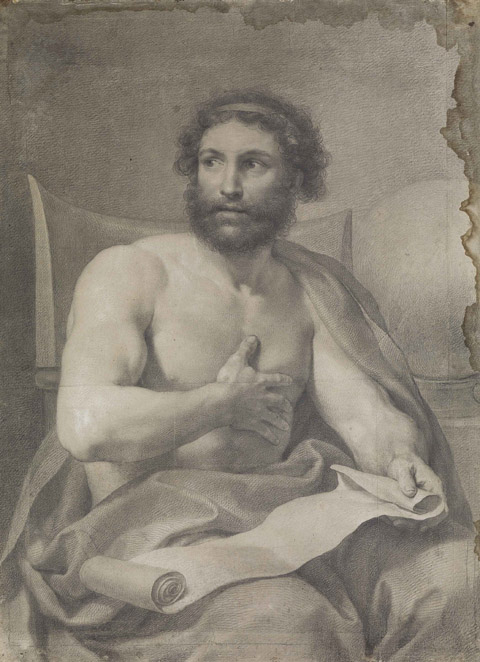 Epiktet, 1755, Anton Raphael Mengs