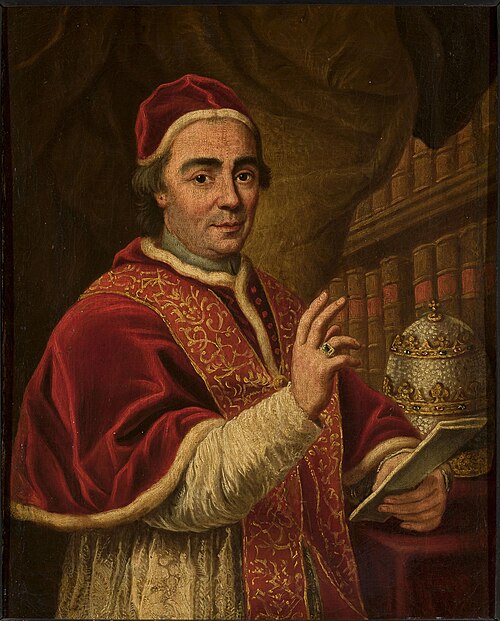 Portrait of pope Clement XIII, 1775, Anton Raphael Mengs