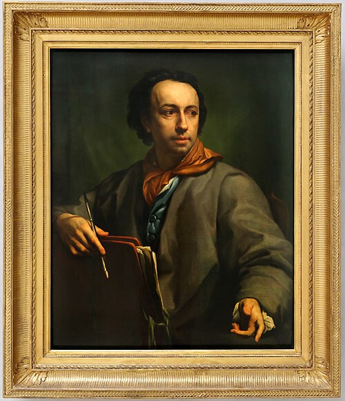 Autoportrait, 1773, Anton Raphael Mengs