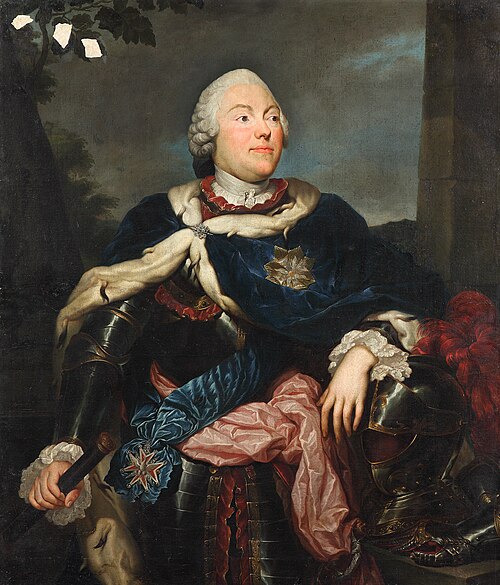 Crown Prince Frederick Christian of Saxony (1722-1763), 1751, Anton Raphael Mengs