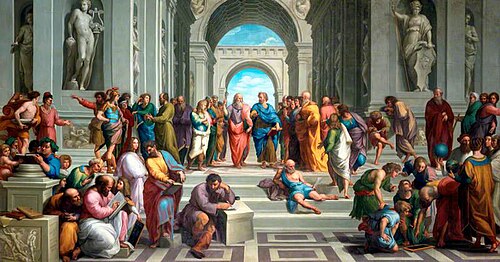 The School of Athens (after Raphael), 1755, Anton Raphael Mengs