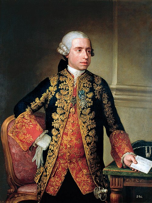 Vicente Joaquín Osorio de Moscoso y Guzmán, 1775, Anton Raphael Mengs
