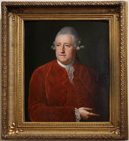 Portrait of George Nassau Clavering-Cowper, Lord Forwich, Third Count of Cowper, 1770, Anton Raphael Mengs