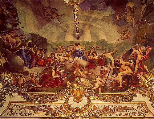 The apotheosis of Trajan, 1750, Anton Raphael Mengs